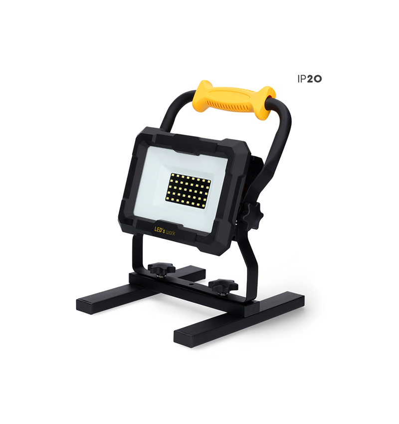 Nabídky měsíce: LED akumulátorový stavební reflektor 20 W