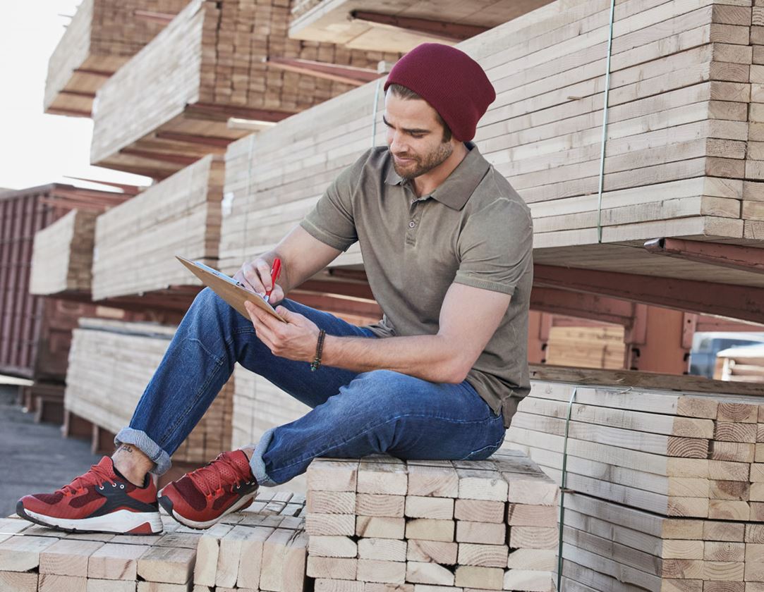 Trička, svetry & košile: e.s. Polo-Tričko vintage cotton stretch + tmavošedá vintage 2