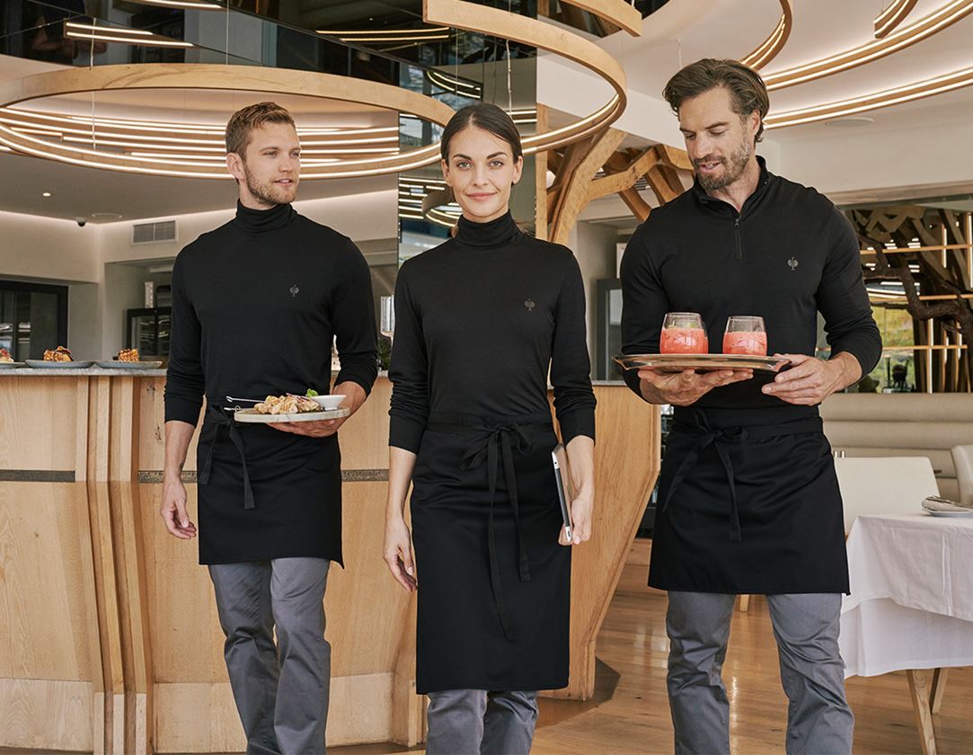 Zástěry: Bistro zástěra Eindhoven + černá 2