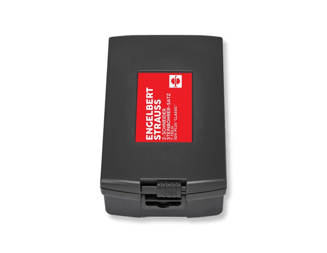 Vrtáky: e.s. sada dvoubřitých vrtáků do kamene SDS-plus 1