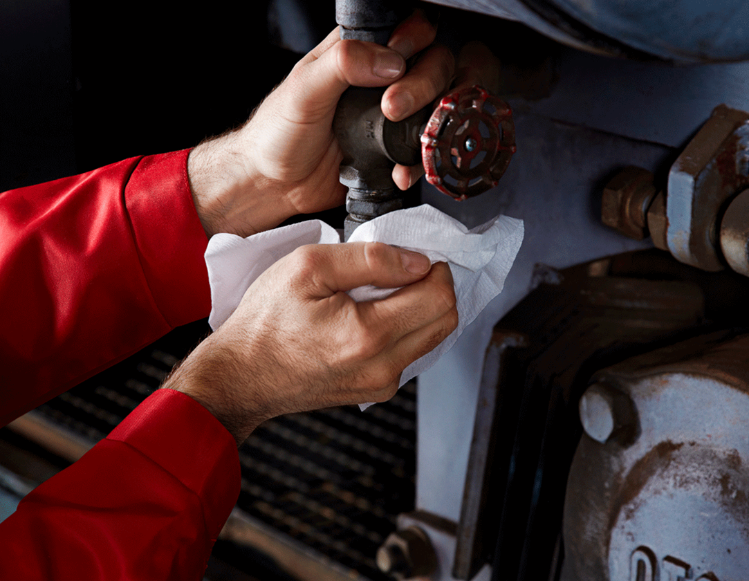 Utěrky: Role čisticího papíru 2vrstvý, 1500 útržků