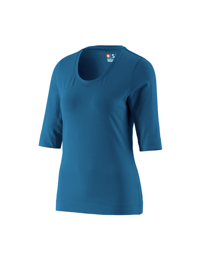 Trička | Svetry | Košile: e.s. Tričko s 3/4 rukávy cotton stretch, dámské + atol 2