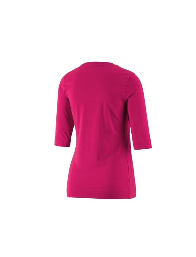 Trička | Svetry | Košile: e.s. Tričko s 3/4 rukávy cotton stretch, dámské + lesní plody 1
