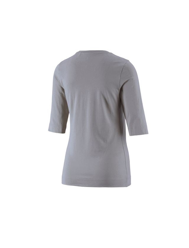 Trička | Svetry | Košile: e.s. Tričko s 3/4 rukávy cotton stretch, dámské + platinová 2