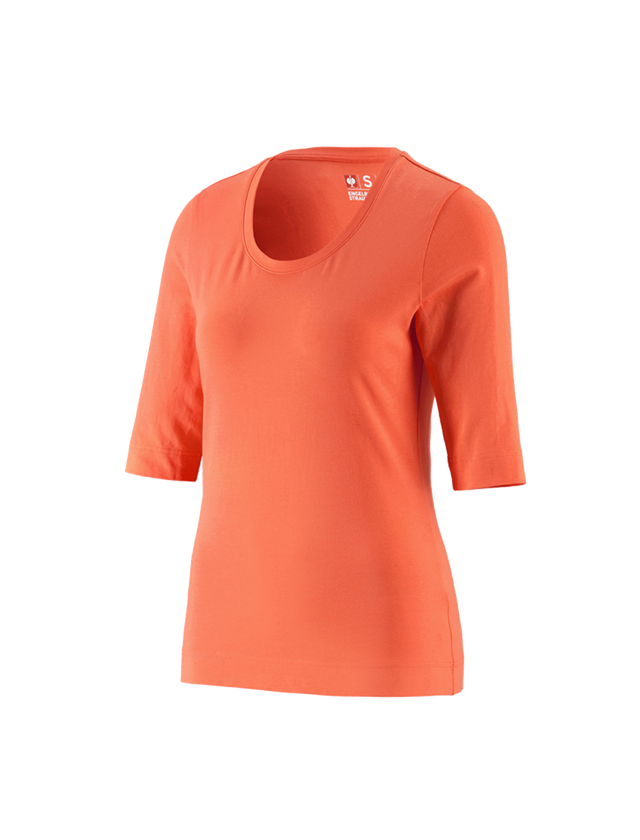 Trička | Svetry | Košile: e.s. Tričko s 3/4 rukávy cotton stretch, dámské + nektarinka
