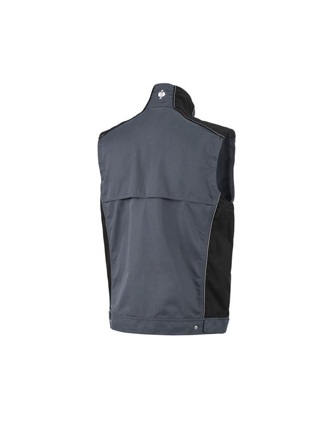 Pracovní vesty: Vesta e.s.active + šedá/černá 3