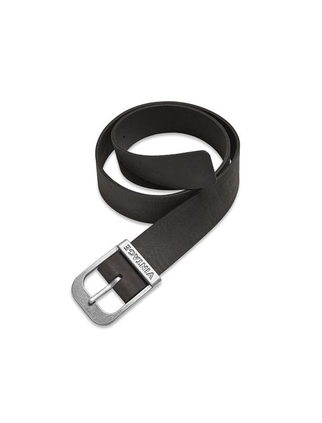 Témata: Kožený opasek e.s.vintage + černá