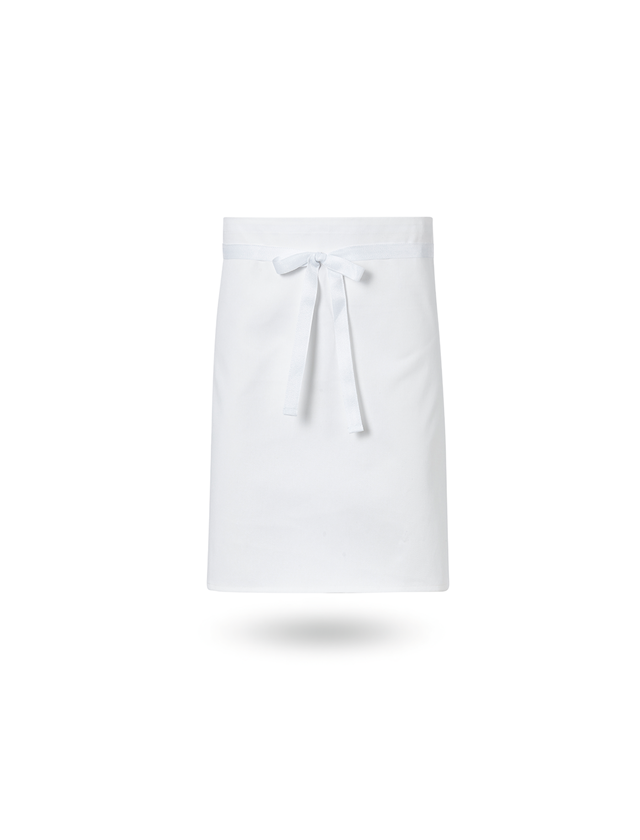 Zástěry: Zástěra z bavlněného kepru - 3 ks v balení + bílá