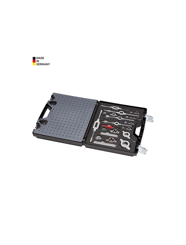 Vrtáky: e.s. sada nářadí k řezání závitů do kovu prof.