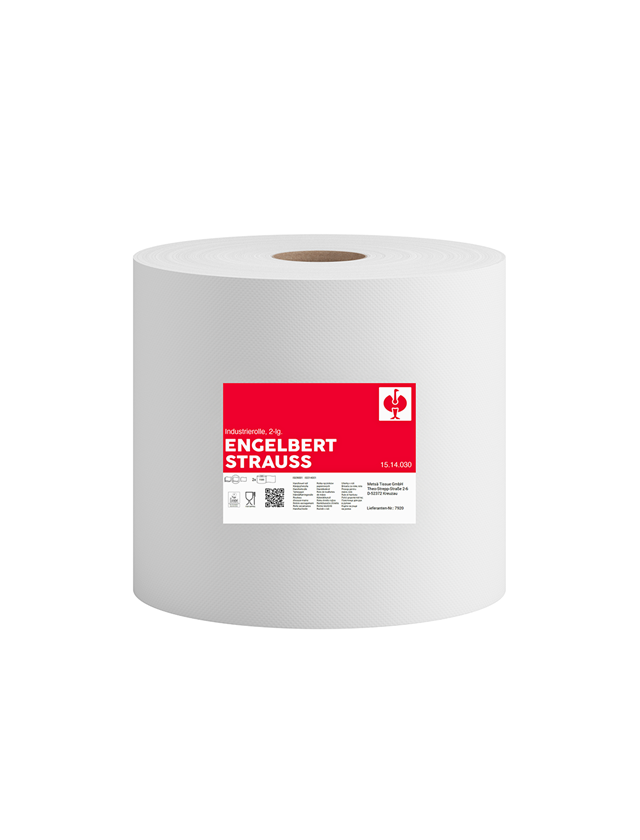 Utěrky: Role čisticího papíru 2vrstvý, 1500 útržků