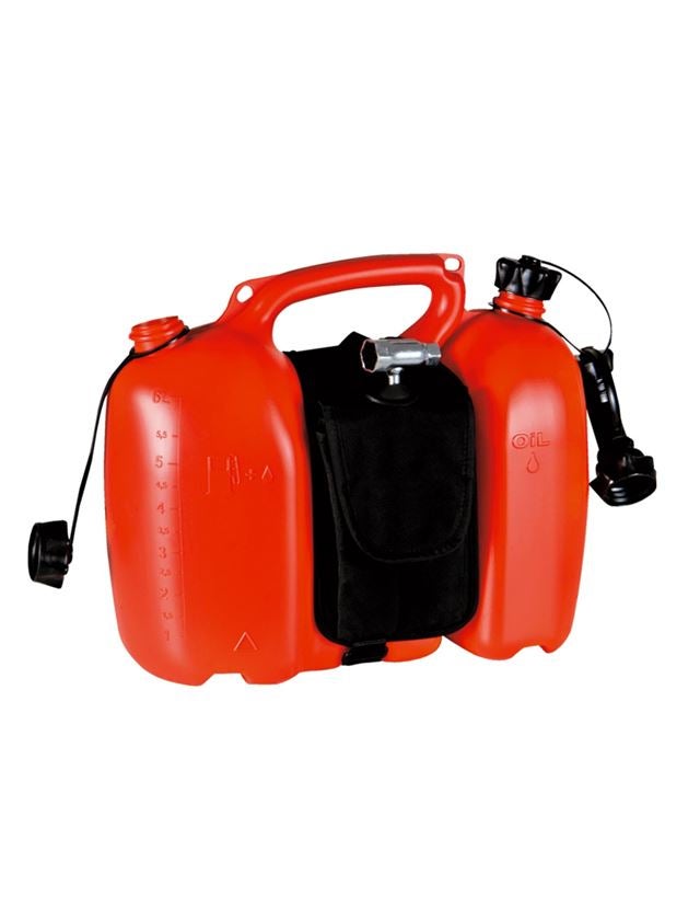 Nádoby: Sedlová kapsa pro dvojitý kanystr Profi