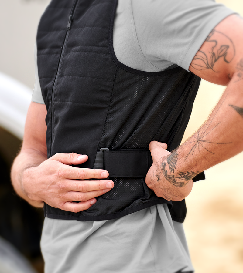Cooling vest black | Strauss