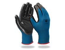 Neopren-Microhandschuhe, Rücken teilbeschichtet