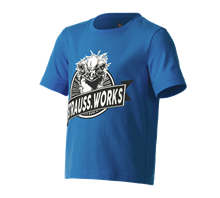 e.s. T-shirt strauss works, children's