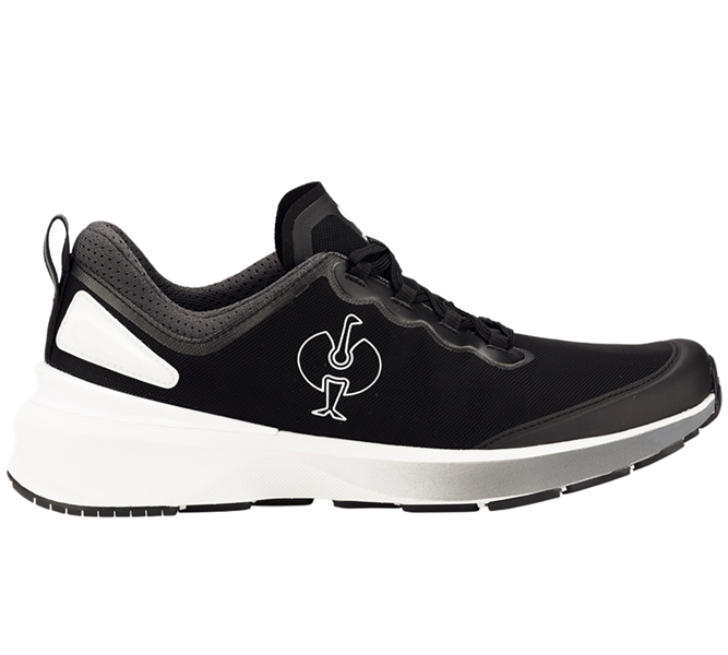 Main view, Footwear, O1 Work shoes e.s. Gambela, black/white