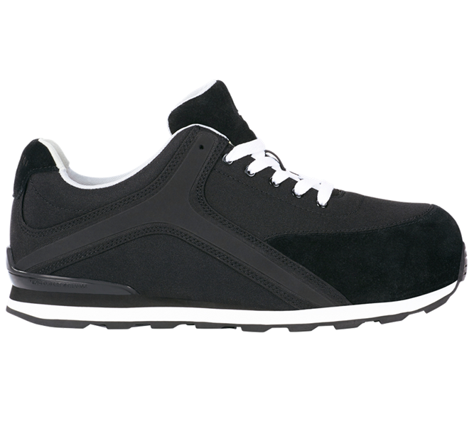 Main view, Footwear, e.s. S1P Safety shoes Sutur, black/white