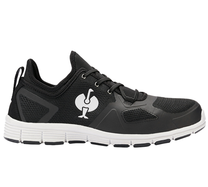 Main view, Footwear, S1 Safety shoes e.s. Manda, black/silver