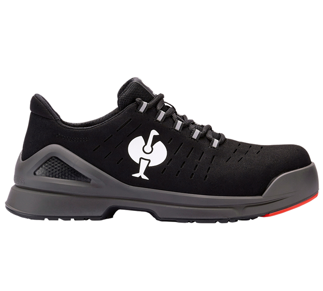 Main view, Footwear, S1 Safety shoes e.s. Zembra, black