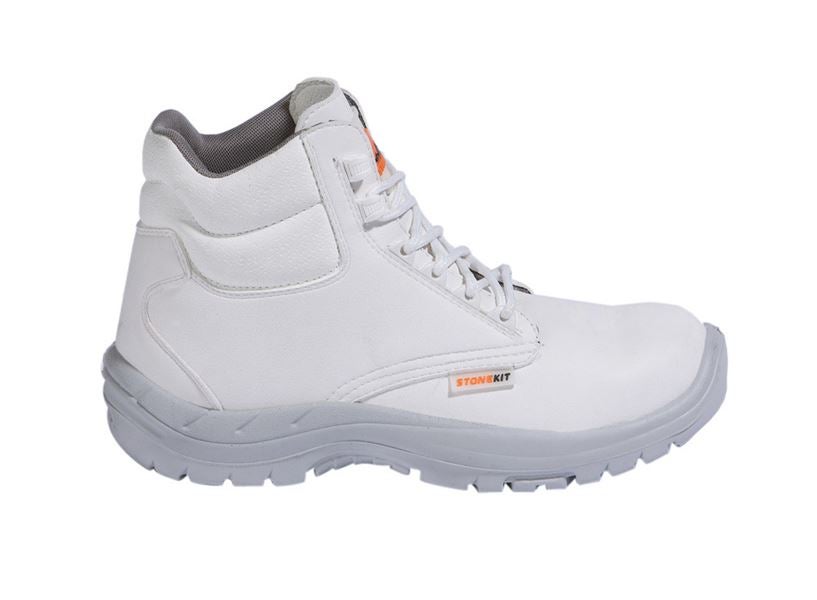 Main view, Safety Boots | Safety Wellingtons, STONEKIT S2 Safety boots Paros, white