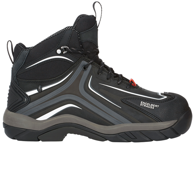 Main view, Footwear, e.s. S3 Safety shoes Cursa, graphite/cement