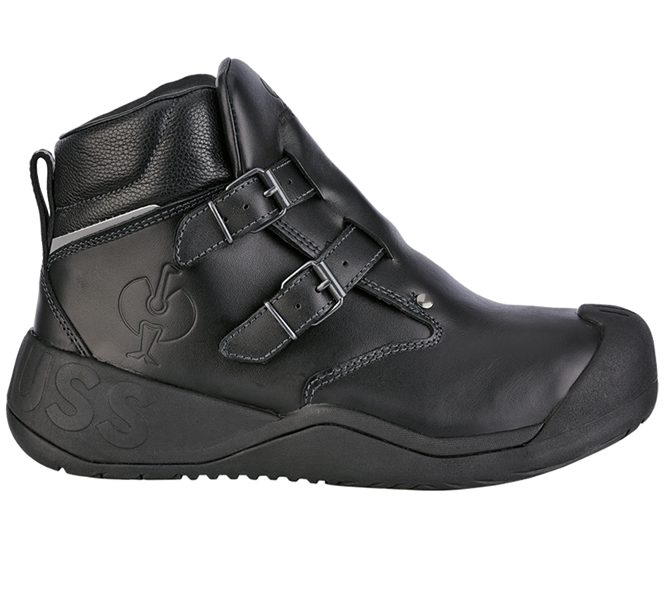 Main view, Safety Shoes, S3 Roofer's Safety boots e.s. Erlangen, black