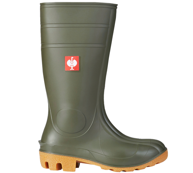 Main view, Safety Boots | Safety Wellingtons, S5 Safety boots e.s. Farmer, olive