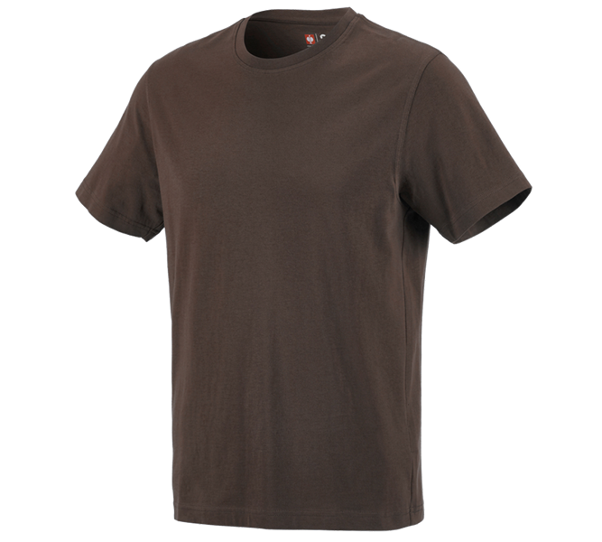 Vue principale, Menuisiers, e.s. T-shirt cotton, marron