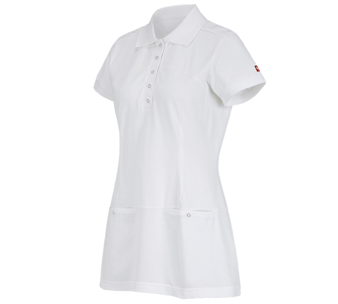 Main view, Medical | Healthcare, Piqué dress e.s.avida, white