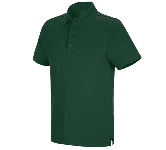 Vue principale, Horti-/ Sylvi-/ Agriculture, e.s. Fonctionnel poloshirt poly cotton, vert