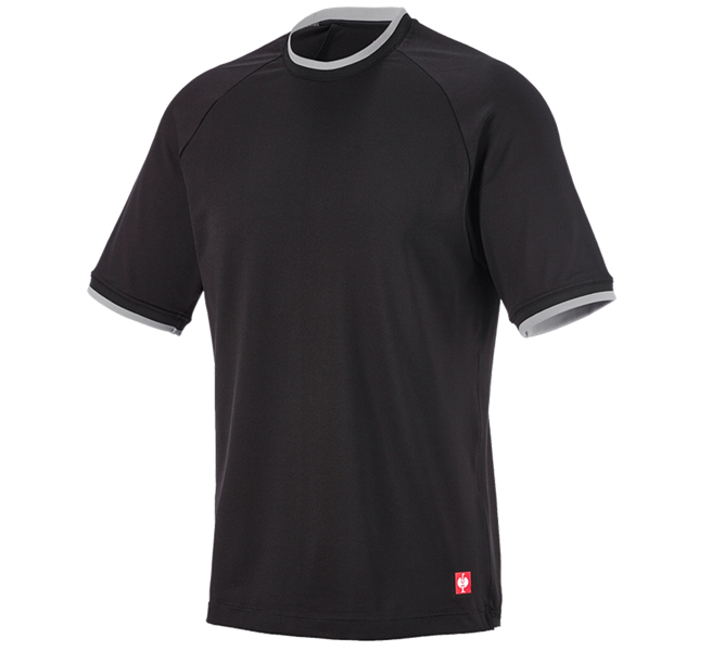 Main view, T-Shirts, Functional t-shirt e.s.ambition, black/platinum