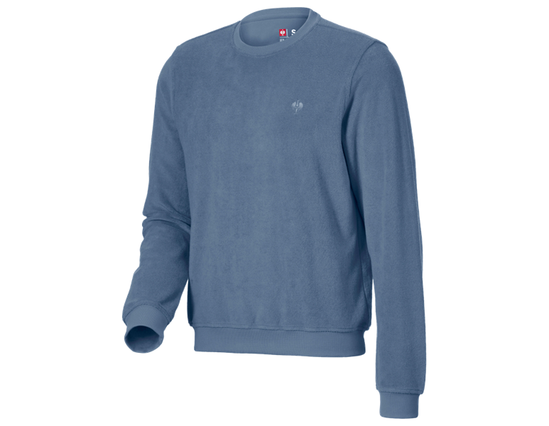Vue principale, Petits cadeaux, e.s. Sweatshirt Terry, bleu nordique
