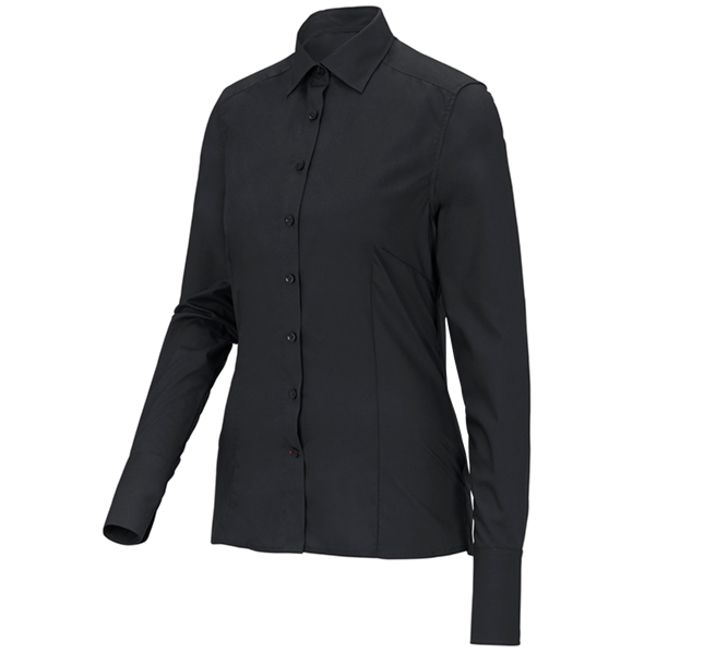 Hauptansicht, Medical, Business Bluse e.s.comfort, langarm, schwarz