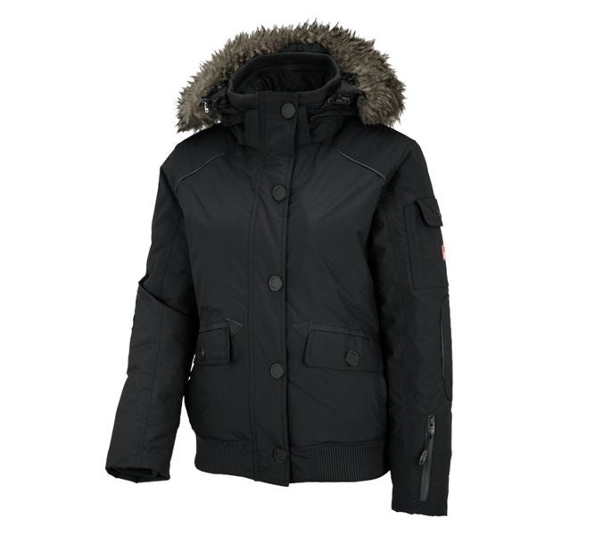 Vue principale, e.s.vision, Blouson d’hiver e.s.vision, femmes, noir