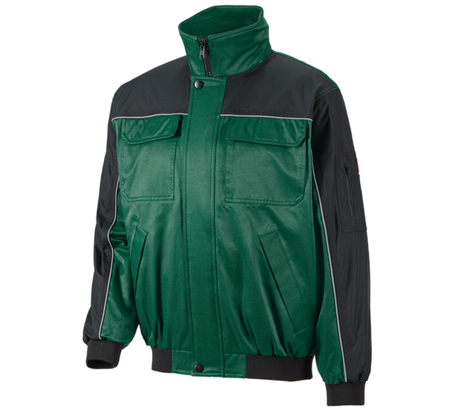 Main view, Winter Jackets, Functional jacket e.s.image, green/black