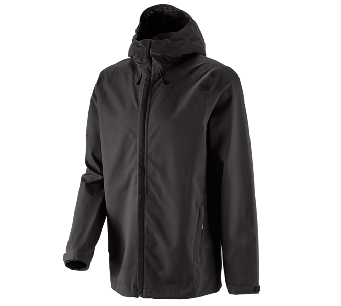 Main view, Rain Jackets, e.s. Functional jacket CI, black