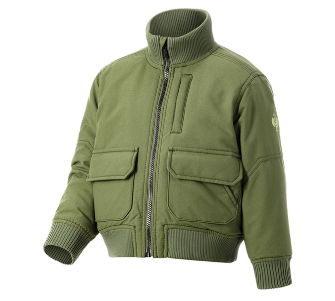 Vue principale, e.s.iconic, Blouson aviateur e.s.iconic, enfants, vert montagne