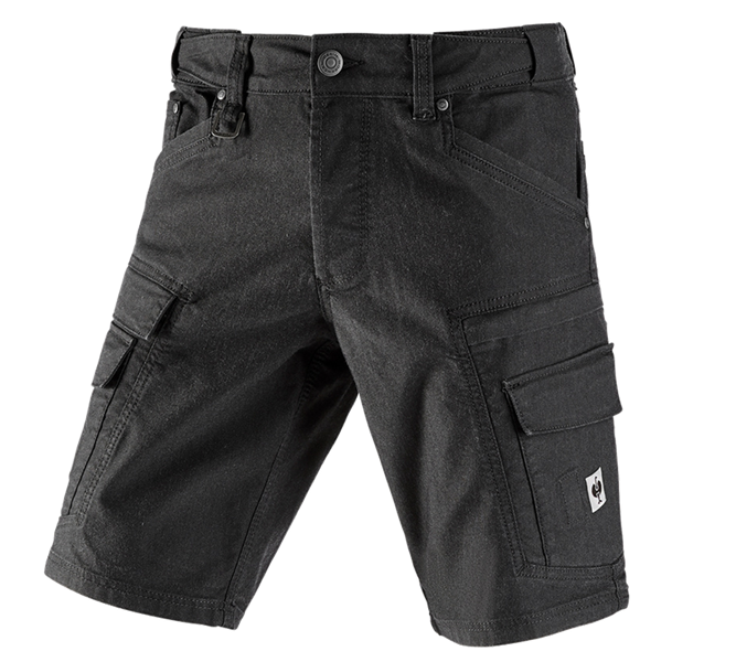 Hauptansicht, Shorts | 3/4 Hosen, Cargo-Short e.s.vintage, schwarz