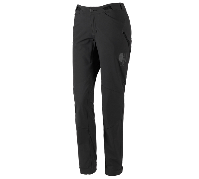 Main view, Women, Functional trousers e.s.trail, ladies', black