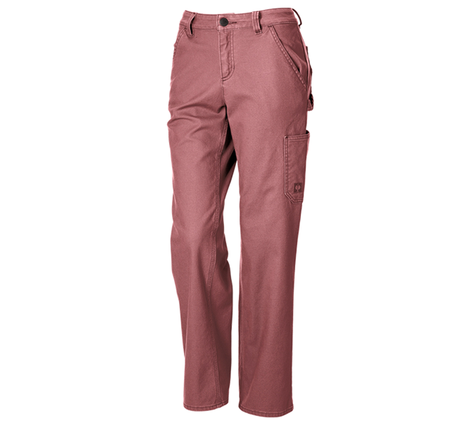 Main view, e.s.iconic, Trousers e.s.iconic, ladies', oxidred