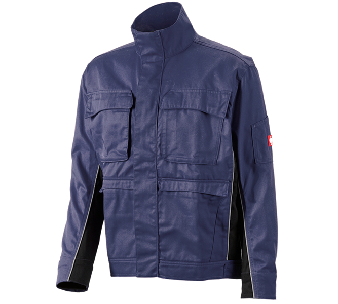 Main view, e.s.active, Work jacket e.s.active, navy/black