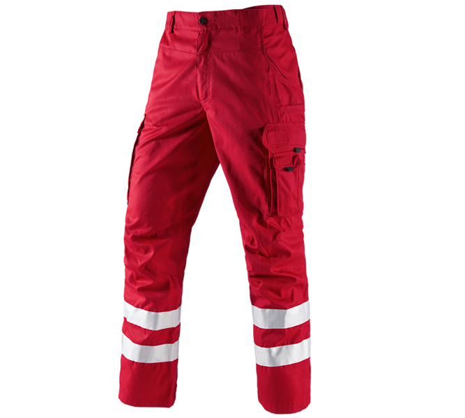 Vue principale, Vêtements, Pantalon à taille élastique Reflex, rouge