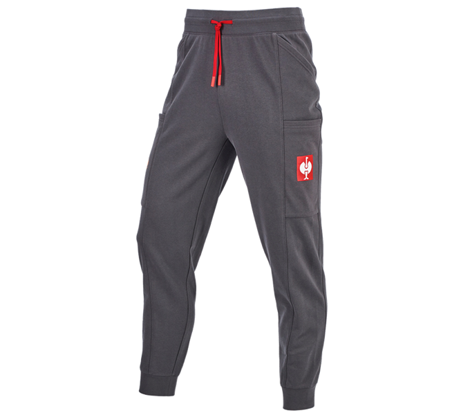 Main view, Work Trousers, Super Mario Sweatpants, men's, anthracite