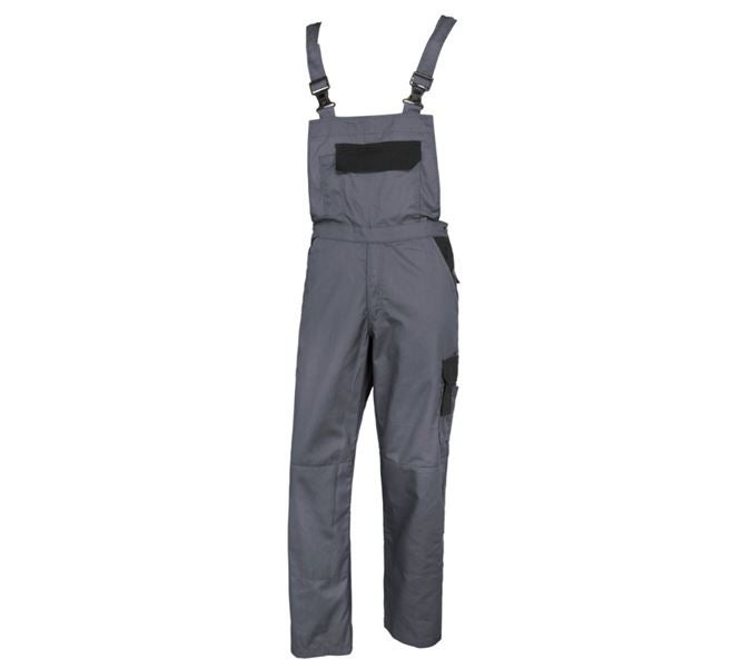 Main view, Clothing, STONEKIT Bib & Brace Odense, grey/black