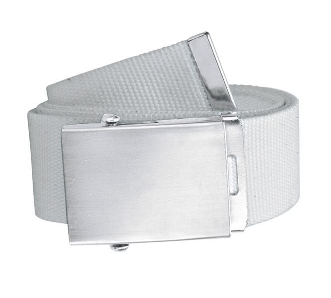 Main view, Clothing, Fabric belt, white