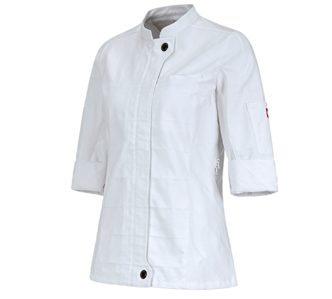Main view, Medical | Healthcare, Work jacket 3/4-sleeve e.s.fusion, ladies', white