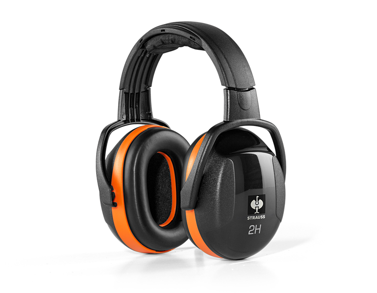 Vue principale, Casques anti bruits, e.s. Protège-oreilles 2H, orange