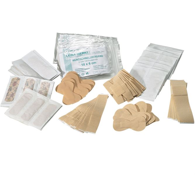 Main view, First Aid, Extra plaster set, 120 pieces