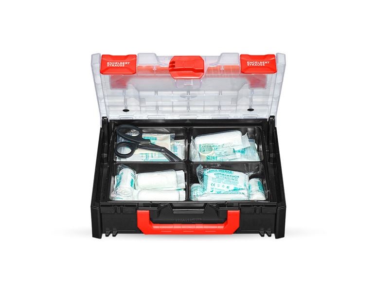 Vue principale, Secourisme | Pansements, Trousse de secours professionnelle DIN 13 157