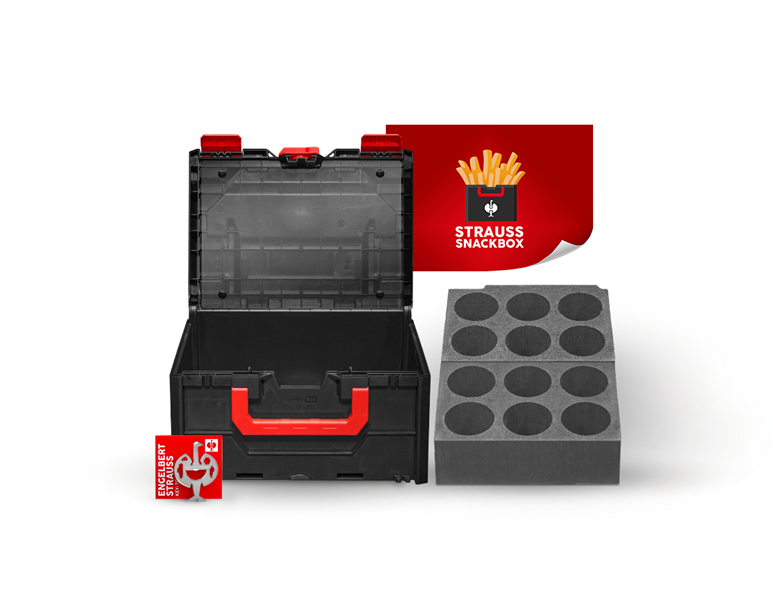 Main view, Tools, STRAUSSbox drink holder set 215 midi