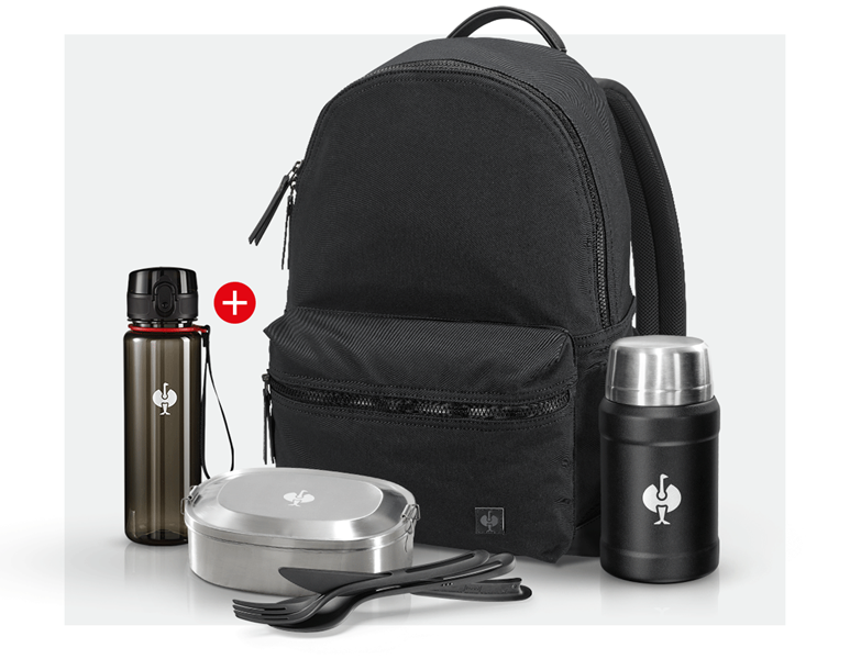 Hauptansicht, SALE, Backpack e.s.motion ten Geschenk-Set II, oxidschwarz